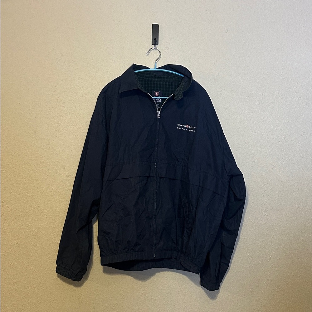 Vintage chaps Ralph Lauren Golf jacket Navy Size Large